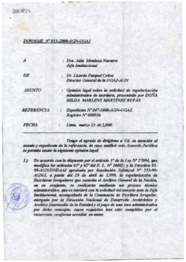 INFORME 055-2000-AGN-OGAJ
