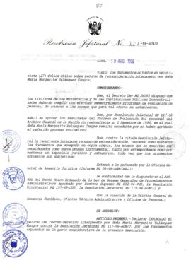 Resolución Jefatural N° 127-1996/AGN/J