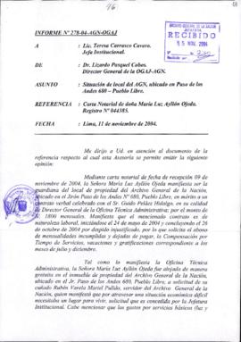 INFORME 278-2004-AGN-OGAJ