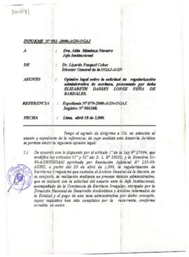 INFORME 091-2000-AGN-OGAJ