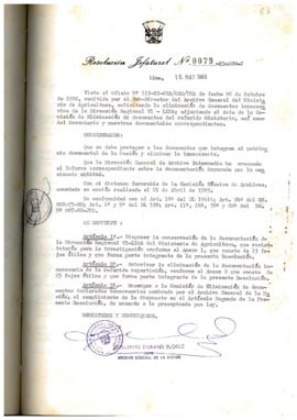 Resolución Jefatural N° 079-1983/AGN/J