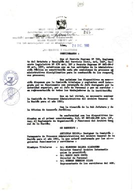 Resolución Jefatural N° 245-1990/AGN/J