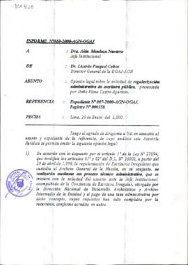 INFORME 010-2000-AGN-OGAJ