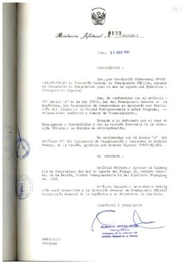 Resolución Jefatural N° 133-1983/AGN/J