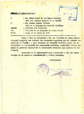 INFORME 068-91-AGN/OAJ