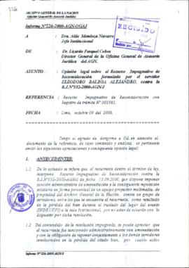 INFORME 226-2000-AGN-OGAJ