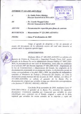 INFORME 333-2005-AGN-OGAJ