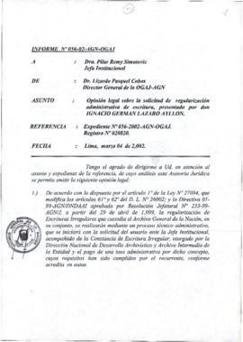 INFORME 056-02-AGN-OGAJ